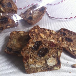 Fruit and Nut Sourdough Crackers | Selma's Table